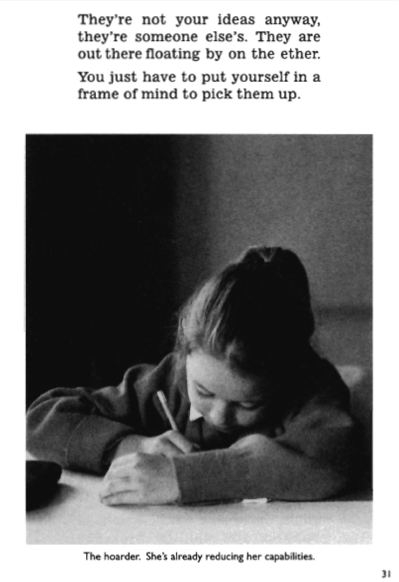xargirl's tweet photo. Read Paul Arden’s book when I was 12. Stopped covering my answers up the next day. Words have power #ChimeGrad2015 http://t.co/oVCdVZ7ZJK