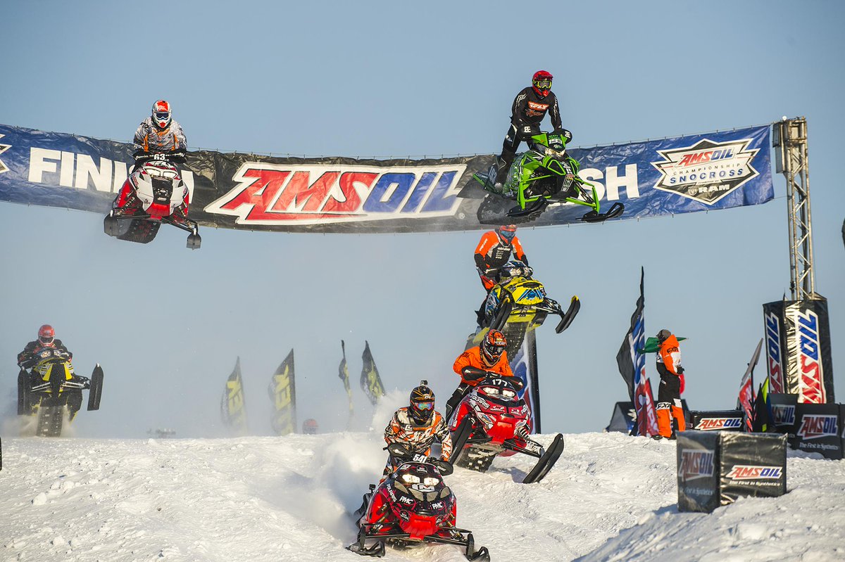 snocross's tweet photo. Seriously.. Are we the only ones that can't get over how incredibly racing was this weekend?! #PirtekSnocross http://t.co/1lqBkm8kAI