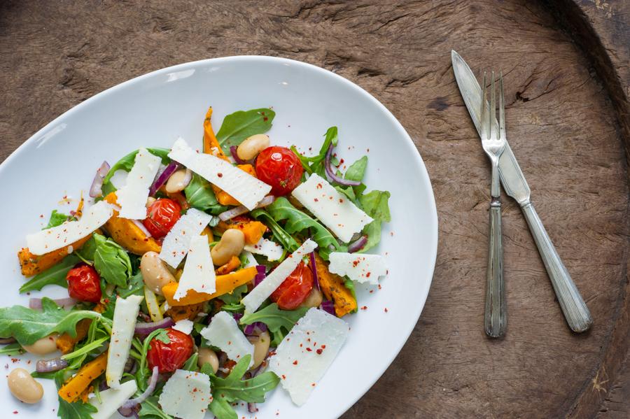 Een heerlijke, gezonde, Franse Pompoensalade met pecorino in de box van 19 januari! Nu te bestellen. #zadinaskitchen