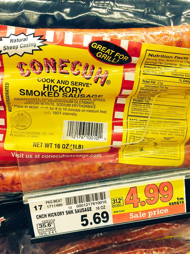 Tried em all, best sausage in the country hands down! #ConecuhSausage #TopFlavor