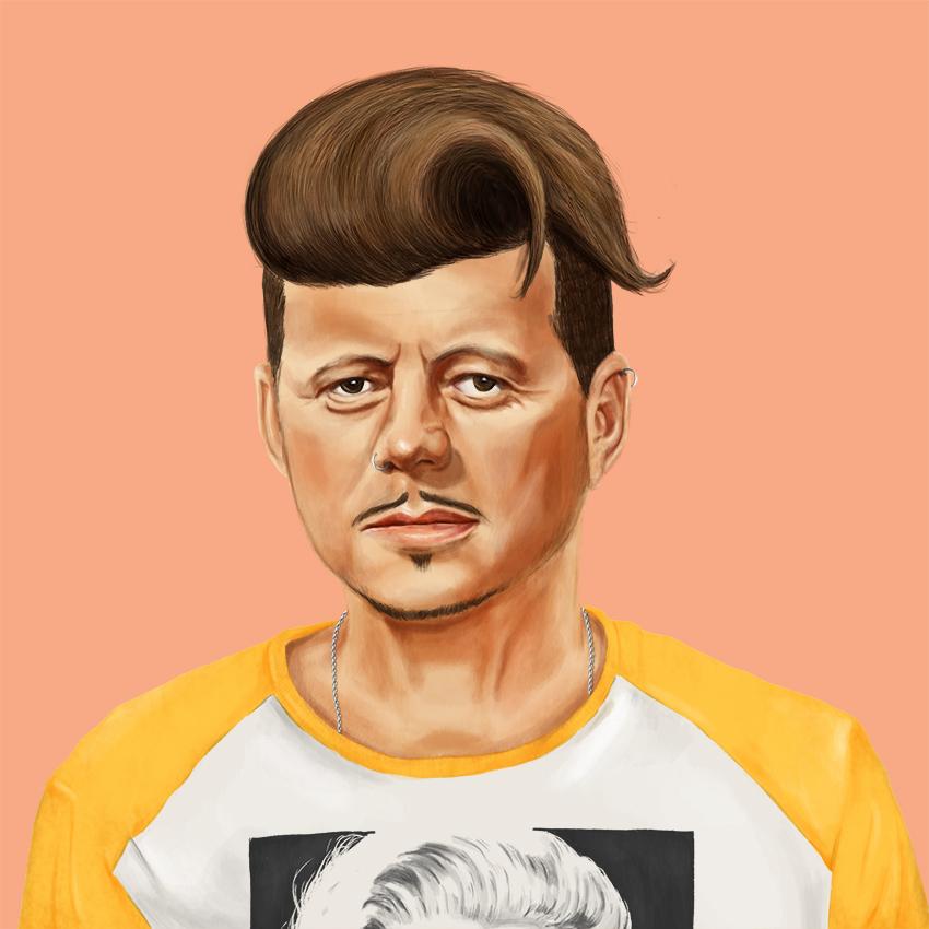 What historical world leaders would look like if they were hipsters i100.io/sctHF6T