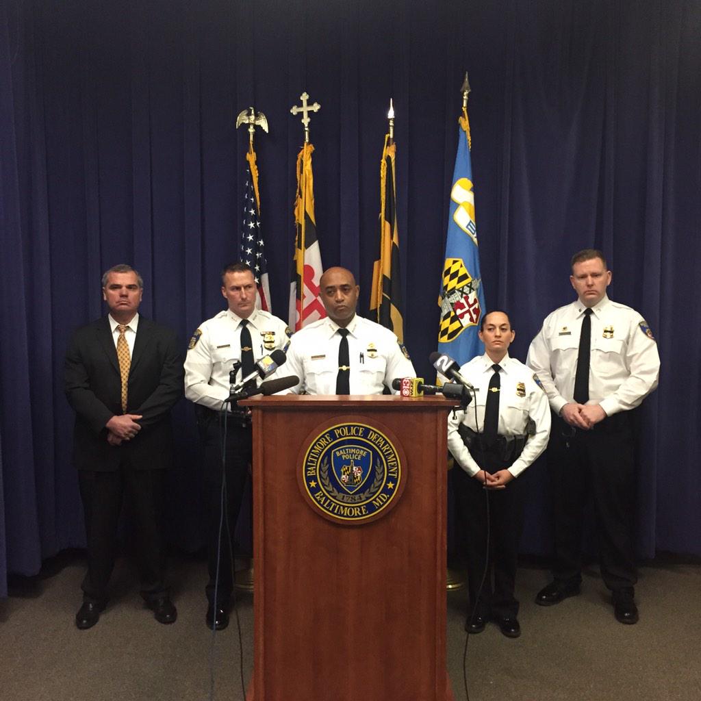 BaltimorePolice's tweet photo. #BPDPC Batts announces the death of Ofc. Craig Chandler who succumbed to injuries from a Nov car crash this weekend. http://t.co/ATAowz78ws