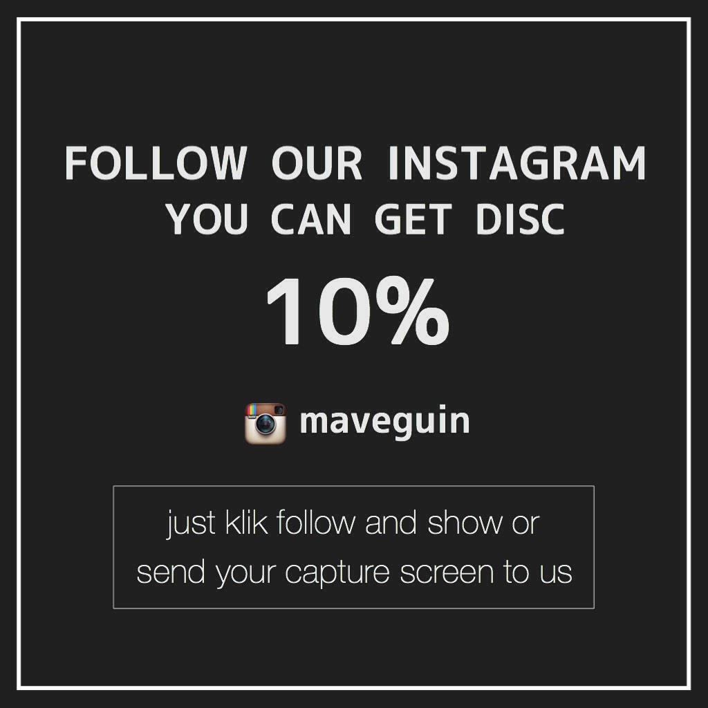 Maveguin's tweet photo. Go follow our instagram and you can get disc 10% just send your capture screen to us https://t.co/YOR19d56Yf https://t.co/d1TVPou96F https://t.co/d1TVPou96F