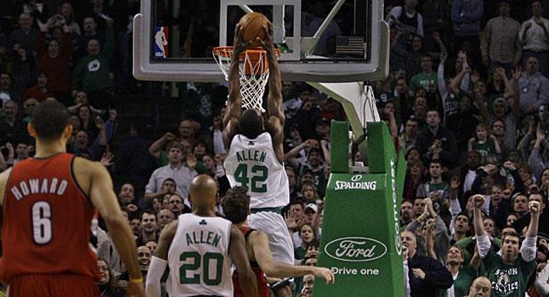 Happy 33rd Birthday to Tony Allen ( Who came off the bench to help the win Banner 17. 