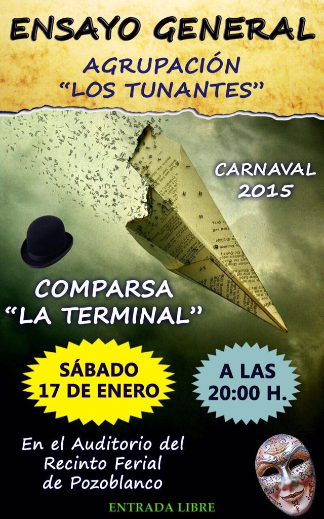 agrulostunantes's tweet photo. Os esperamos en nuestro ensayo general y grabación del CD! El Sábado 17 tenéis una cita con Los Tunantes! http://t.co/05TCqpd6Jl