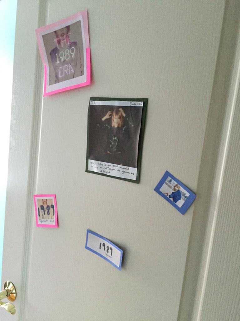 swiftienation10's tweet image. We still have these up from our album launch party and are keeping them up until we go to the concert!@taylorswift13