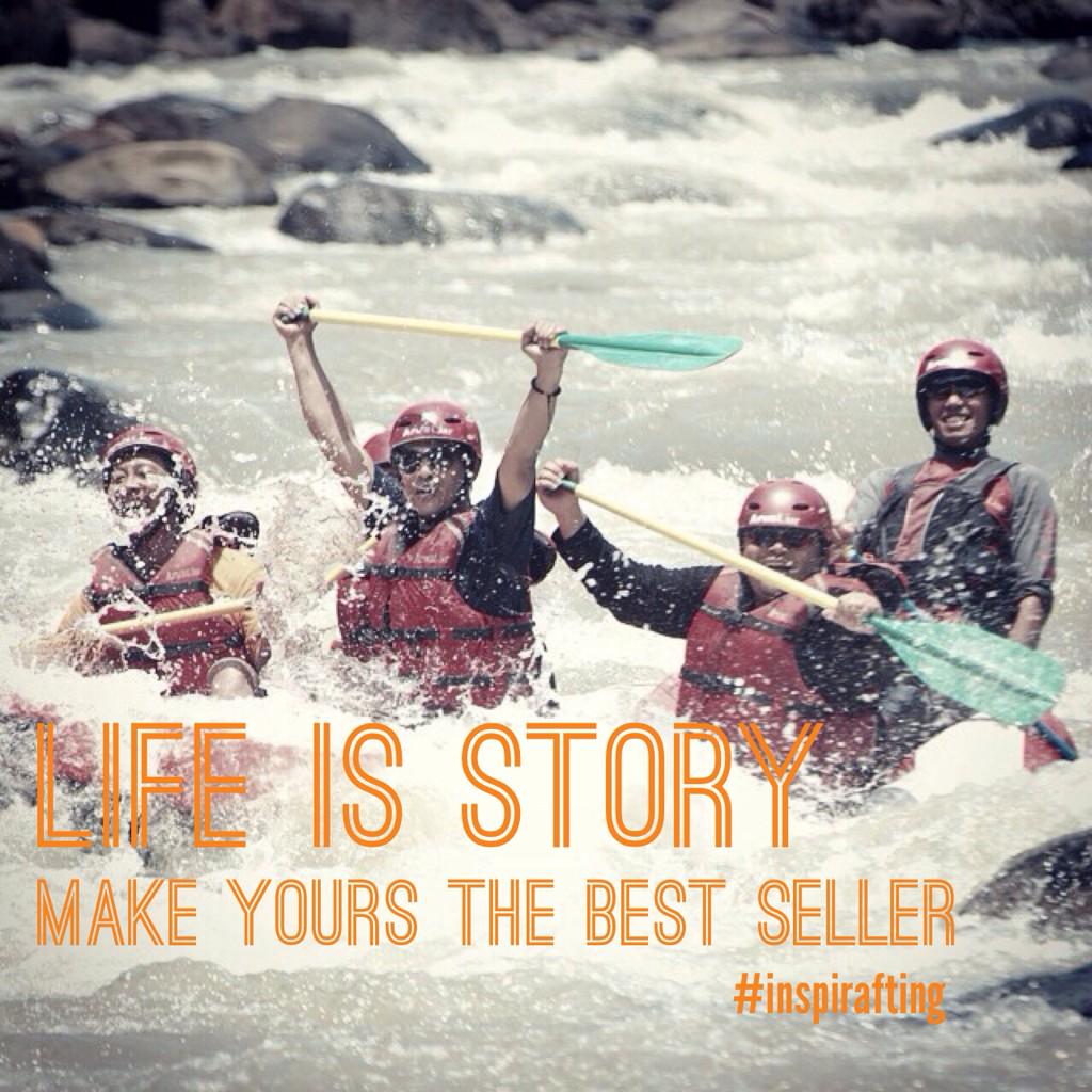 ArusLiar's tweet photo. Wilujeng Enjing Raftweeps #inspirafting http://t.co/L4NzRLyrBJ
