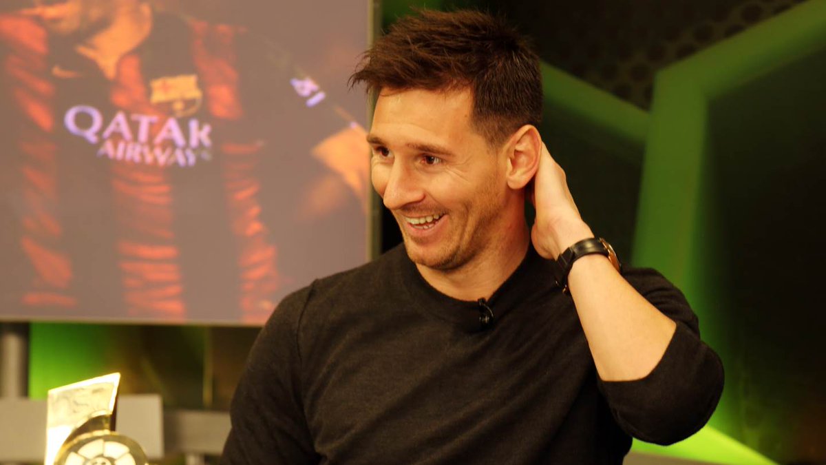 FCBarcelona_es's tweet image. Leo Messi: "No tengo intención de irme a ningún lado" ow.ly/H8RJ0  #FCBlive