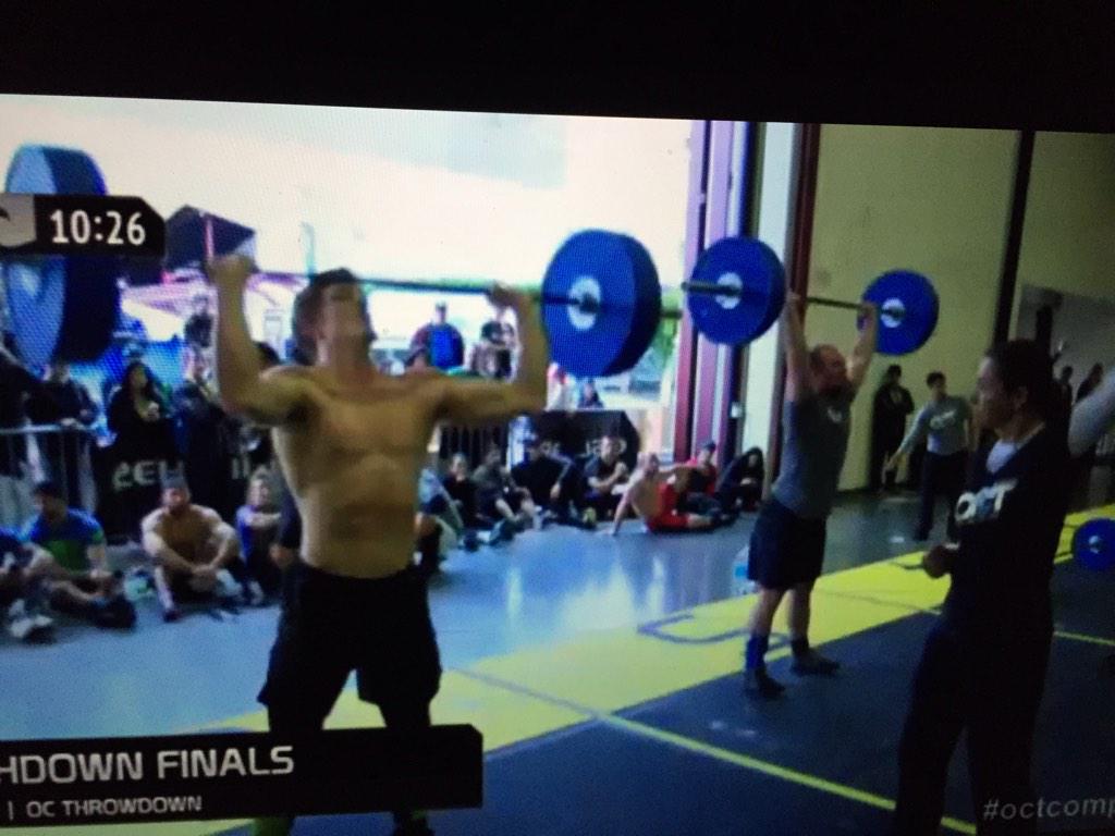 ChampCityXFit's tweet image. . @bronard43  In the lead now @OCTComp @JaktRXnutrition