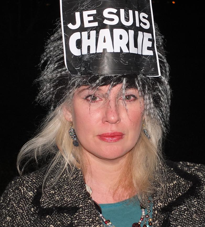 Emotional speeches by French &amp; Muslim speakers in #Cardiff 2nite
We r not edgy, but proud #JeSuisCharlie
(Ed. below)