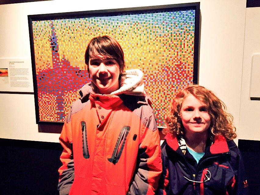 missusP's tweet image. Checking out #BostonBricks on its last day in Boston. Very cool exhibit.