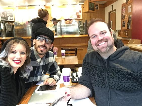 JasonSmith_BBNV's tweet photo. #FashionBuddies is coming! So exciting! Thank you to the beautiful Stephanie Dunn for being a champion to our mission http://t.co/btNM48BXMK