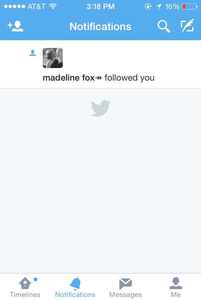 madelinefoxfans's tweet photo. OMG I'M CRYING I LOVE YOU SO MUCH THANK YOU AJAJJSKKDCKC 😭😭🙏❤️ @maddiefox__ @maddiefox__ http://t.co/tCV6rAZ0j1