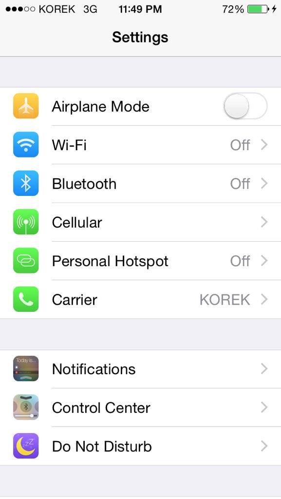 hamedkocher2012's tweet photo. @iAmury your theme not working on my iPhone 5 iOS 8.1.2 http://t.co/n4DdFvmjY2