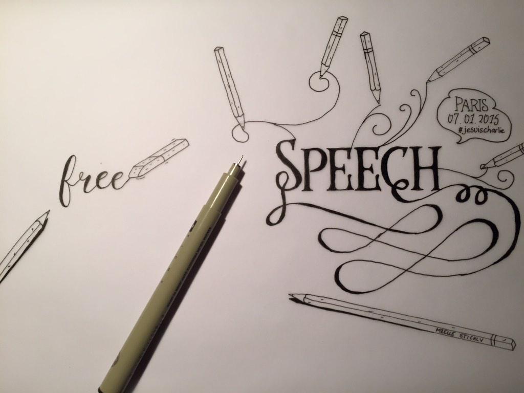 .<a href="/PetitsMiquets/">LesPetitsMiquets</a>   Erase one, thousand will rise #libertedexpression #FreeSpeech #JeSuisCharlie