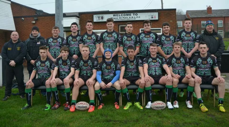 wigan_st_pats's tweet photo. @NZWarriors U18's won 52-0 in the National Cup today their @samtomkins1 designed kit defo helped #LookLikeWinners http://t.co/tPkwj8PXo2