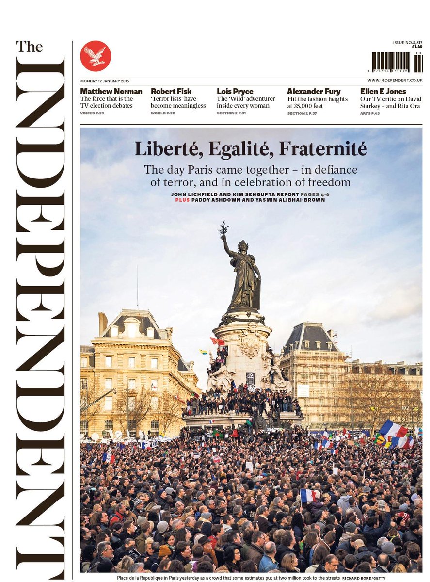 1DarrenTulett's tweet image. Belle une demain de @Independent