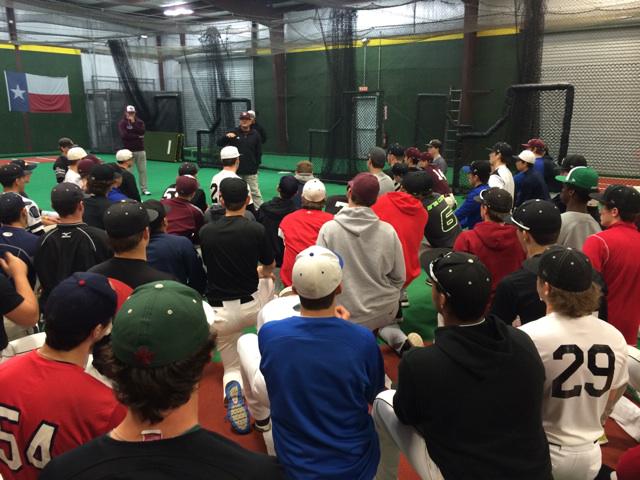 BanditoBaseball's tweet image. Kids getting better in the cold. @aggie_baseball putting on a show. Packed house! #gettinganedge