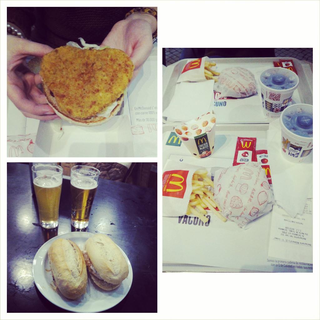 Patti__91's tweet photo. Domingo de rebajas... Comprar no hemos comprado mucho pero comer... Jajaja ❤❤❤ @SandraSag http://t.co/wZ7CWPT5nP