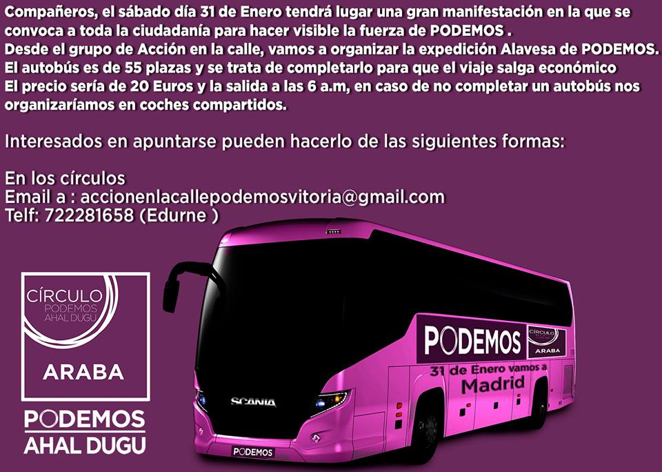 AcampadaGasteiz's tweet photo. el 31 de enero volvemos a sol http://t.co/Zh1fz9aJzf