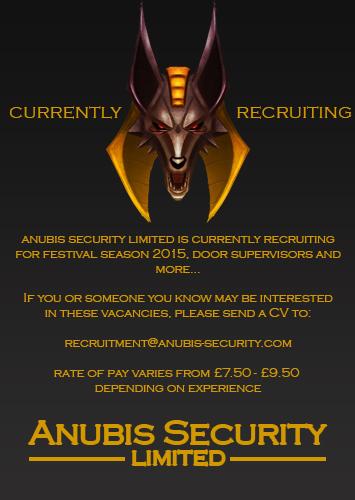 AnubisSecurity's tweet photo. We are currently recruiting, Please share with anyone you think may be interested http://t.co/SI7lI8hEmU