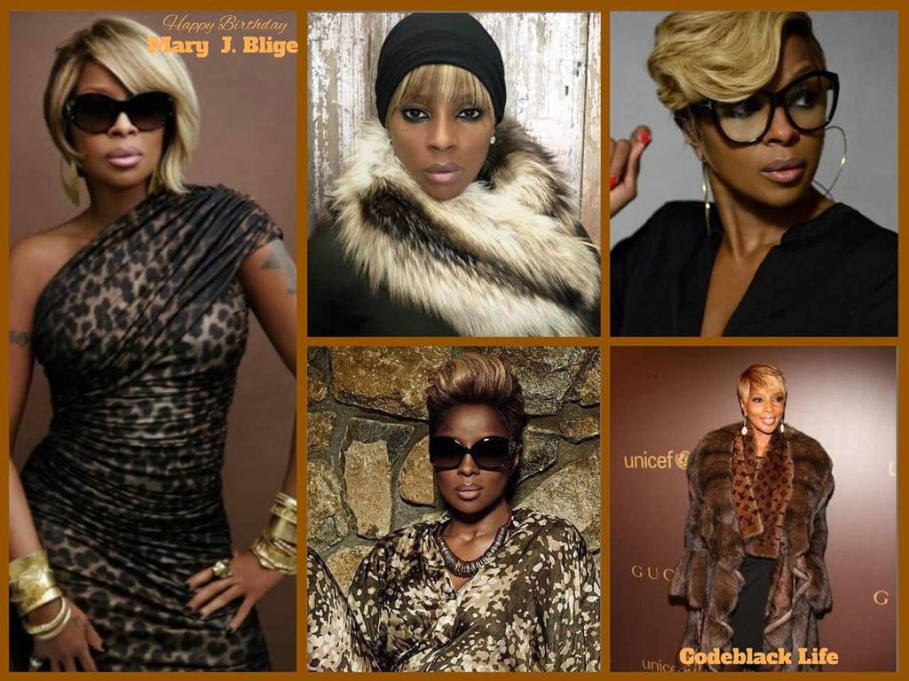 Happy birthday Mary J Blige. 44 today 