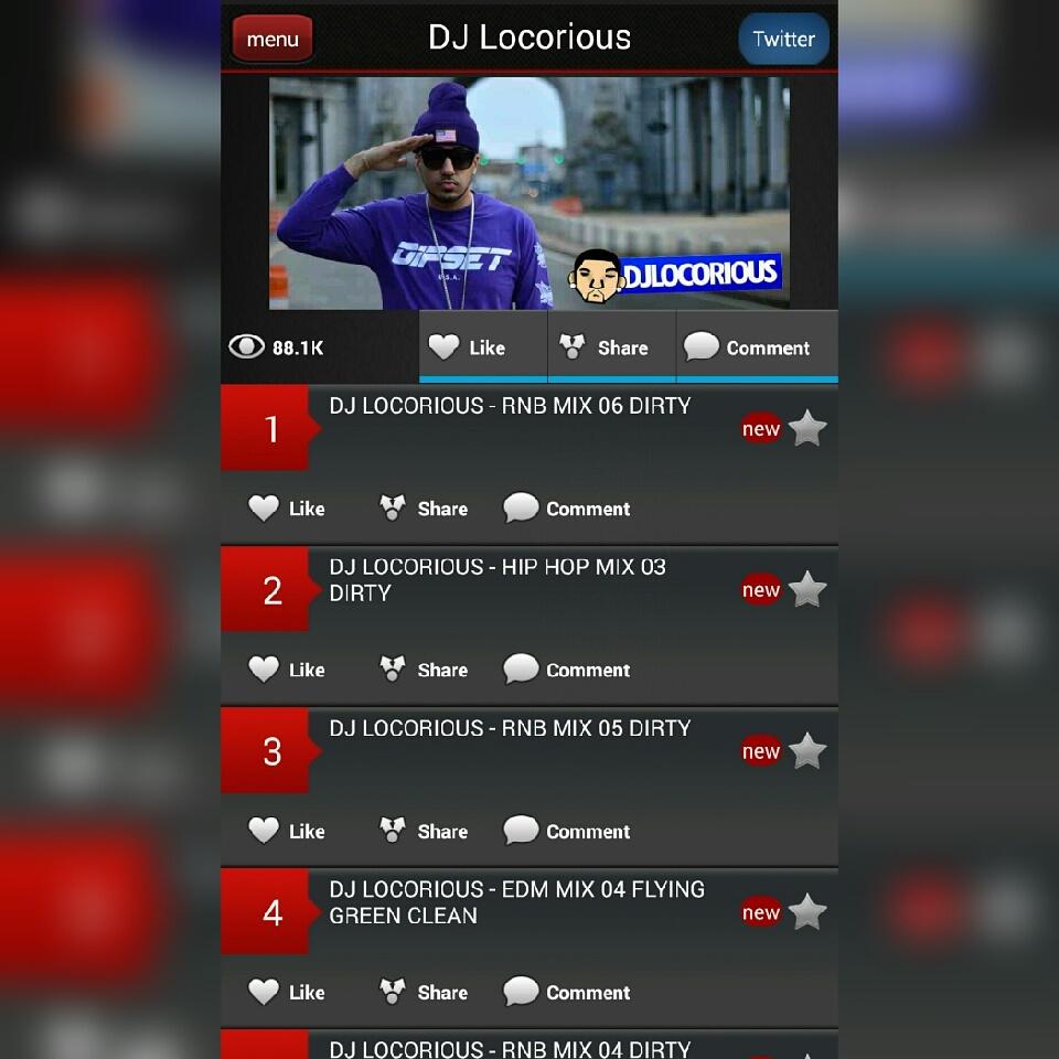 DJLOCORIOUS's tweet photo. Show that love repost retweet comment on that app! Thank you all ya kept me moving x welcome to #locoriousworld http://t.co/s2smyK82sr