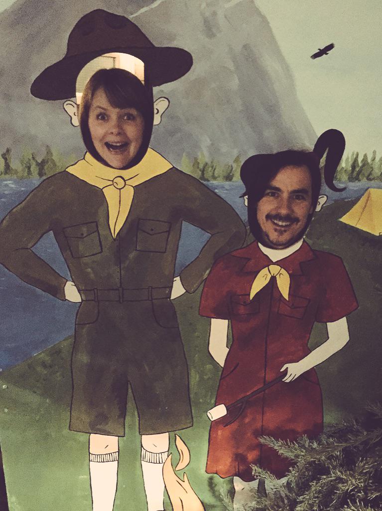 We've #gonecamping with <a href="/ArtofDiningLdn/">The Art of Dining</a> ! Delicious, whistles, orangina. Amazing. On until the 22nd jan - go!