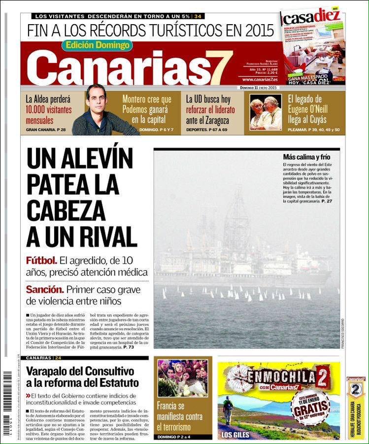 Esto no puede seguir produciéndose en los campo de fútbol .