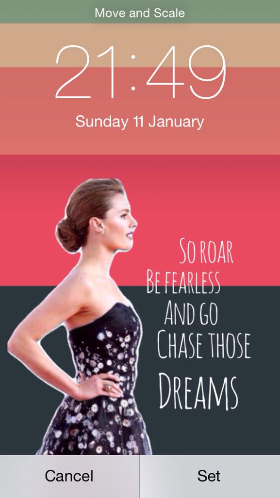 { Stana lockscreen }