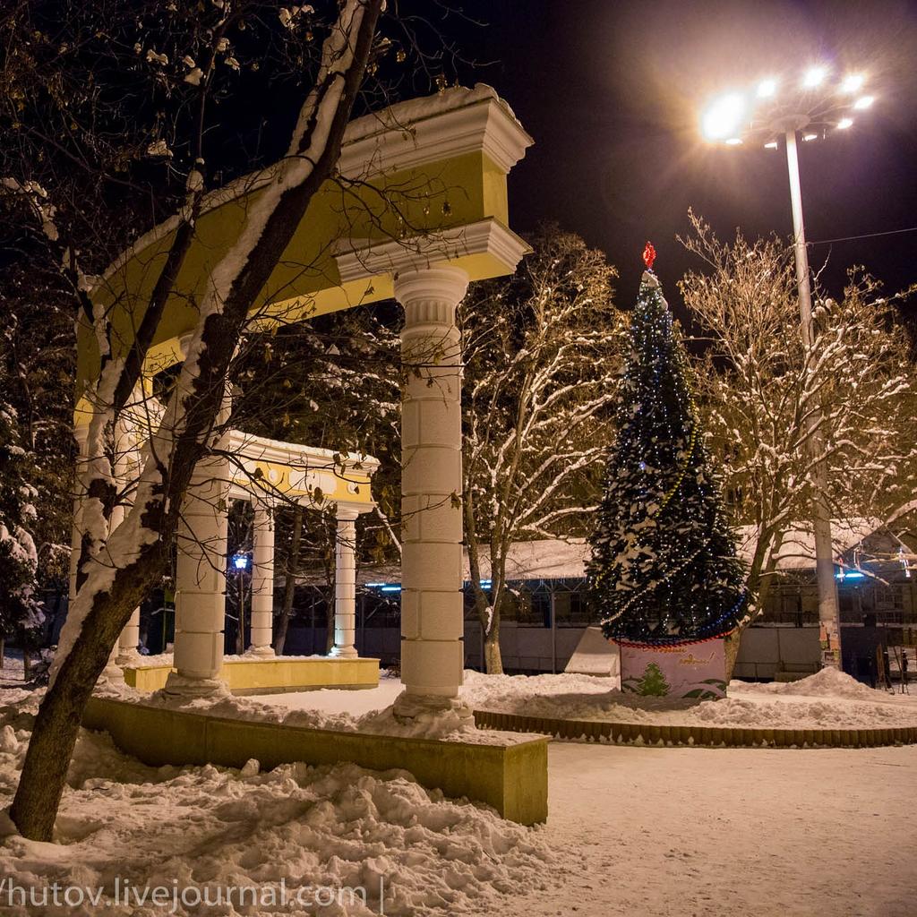 КЧР Черкесск зимой