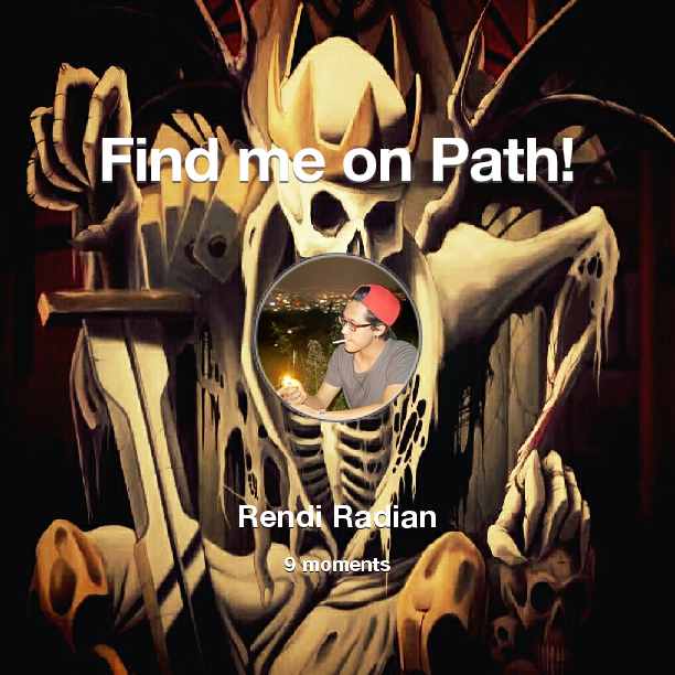 RRadiant's tweet photo. Find me on #Path now! Go to: http://t.co/rFGahEff4v! #thepersonalnetwork http://t.co/gWAvwS9oA1