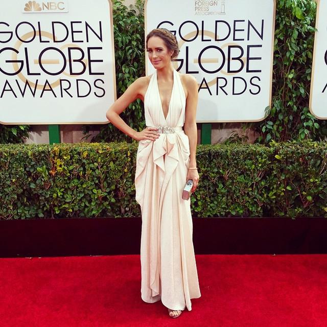 Tadah, my #GoldenGlobes look! Thank you #JennyPackham #EdieParker #MartinKatz #PedroGarcia #AccessHollywood