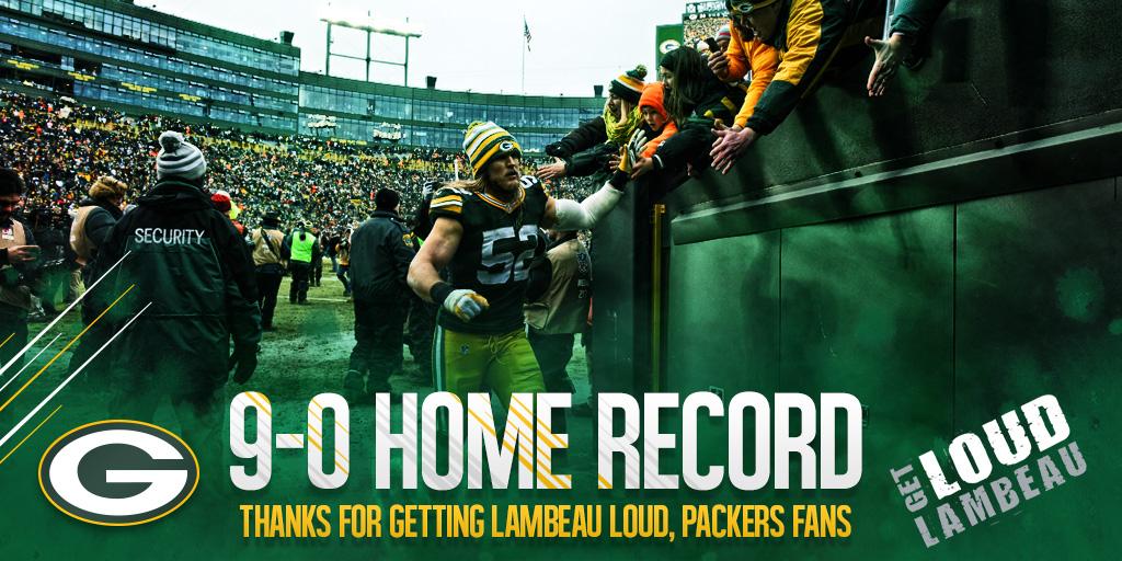 packers's tweet photo. Thank you, #Packers fans! #GetLoudLambeau http://t.co/WS5U02n1MY