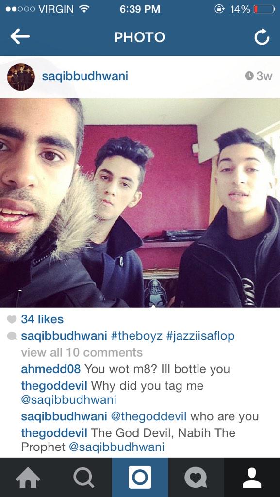 SaqibBudhwani's tweet photo. he self appointed himself a prophet #GodDevil http://t.co/ORxAcVX0wX