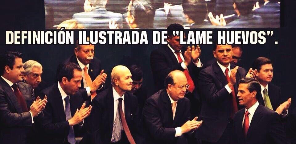 alf_sala's tweet photo. Una ley anticorrupción nacida de un estado corrupto es como amarrar a los perros con longaniza. #YaMeCanse22. http://t.co/S4ZG47qTC4