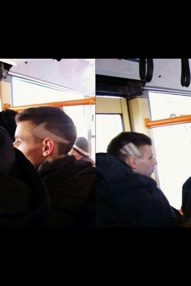 "Check out my fresh trim fam"