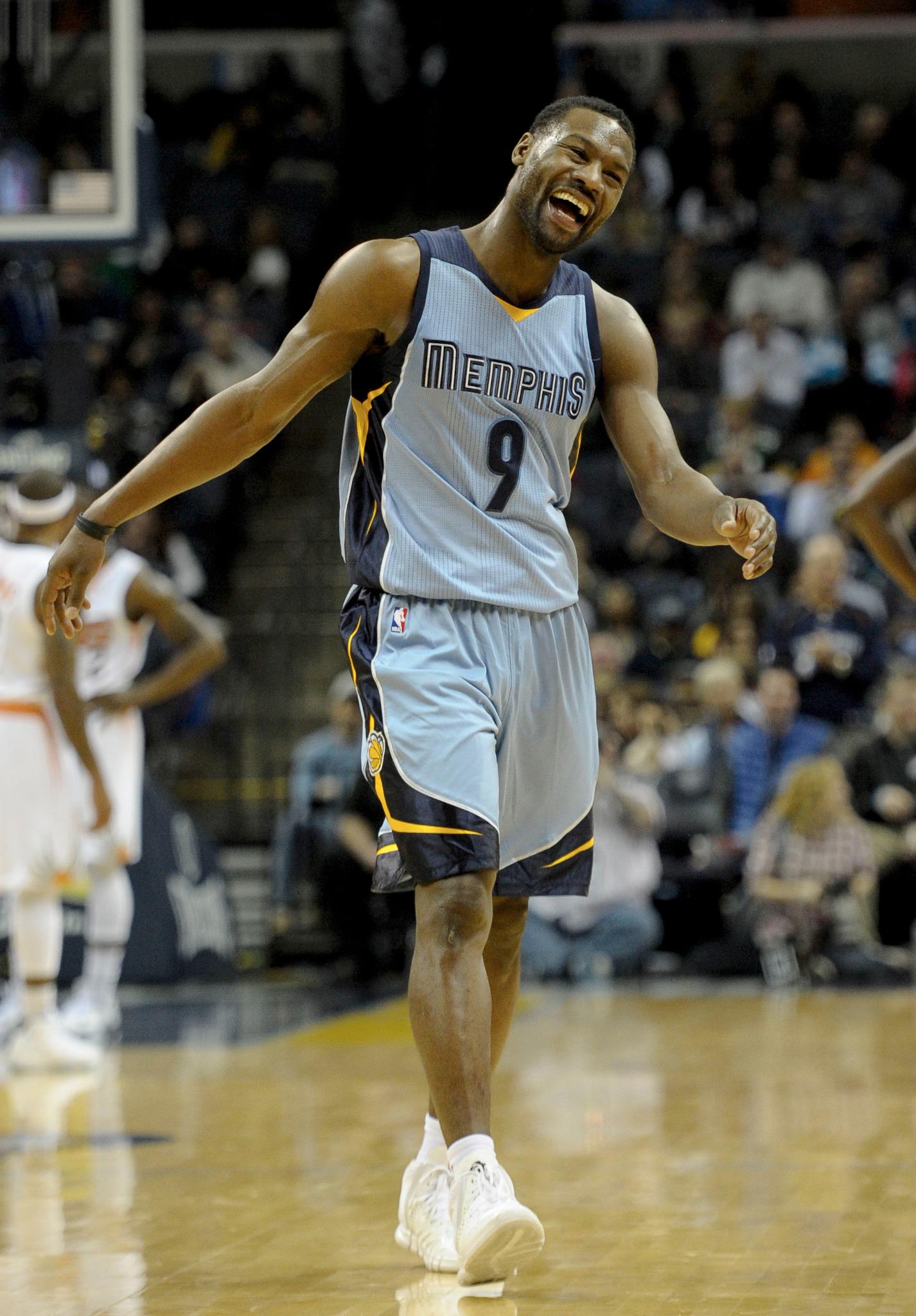 Grizzlies win 122-110 in double OT against Phoenix on Tony Allen\s 33rd birthday. Happy birthday, Tony! 