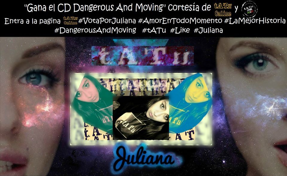 tATu_lover's tweet photo. A VOTAR POR JULIANA SU HISTORIA ES BELLA :3 vallan a @TATU_Online ........ #TATUCOMEBACK @LenaKatina  @JuliaVolkova http://t.co/ZbP3OtKFun