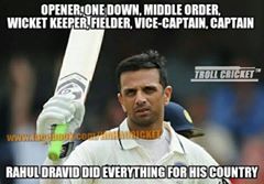 Happy birthday Rahul dravid sir 