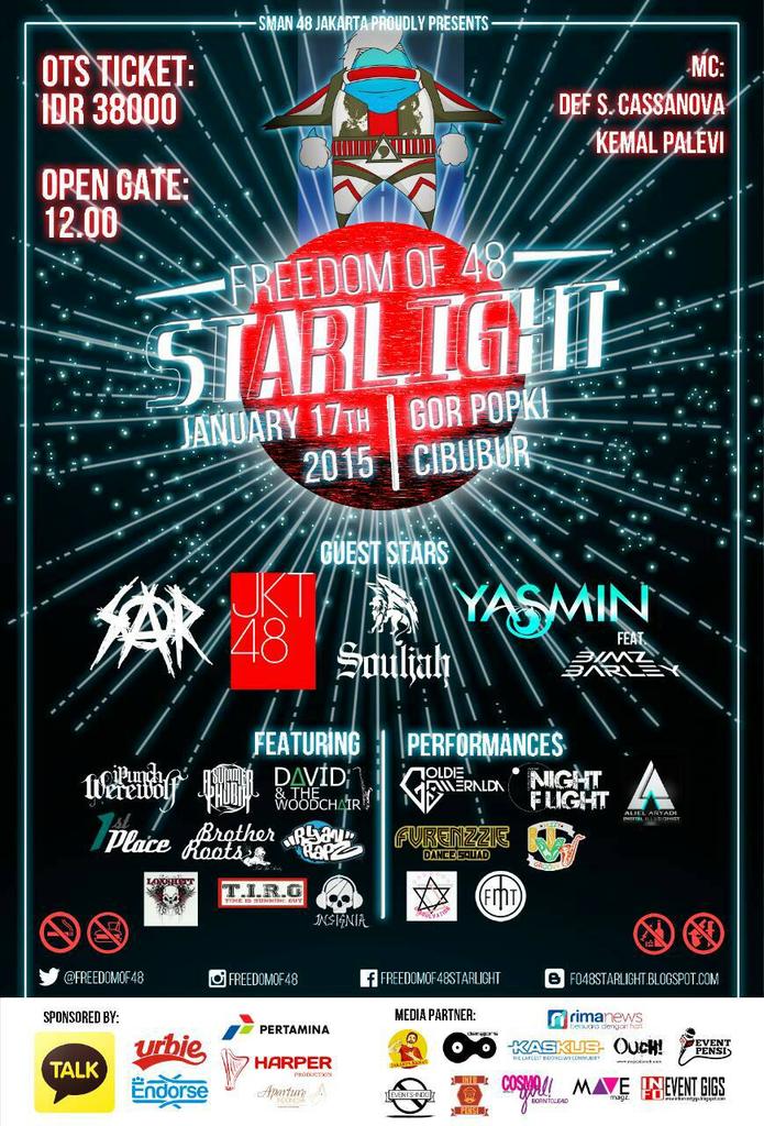 Are you ready freedomania? Bnyk GS yang mancay nih pastinya kita juga bakalan ngisi nih besok di acara <a href="/Freedomof48/">Freedom of 48</a>