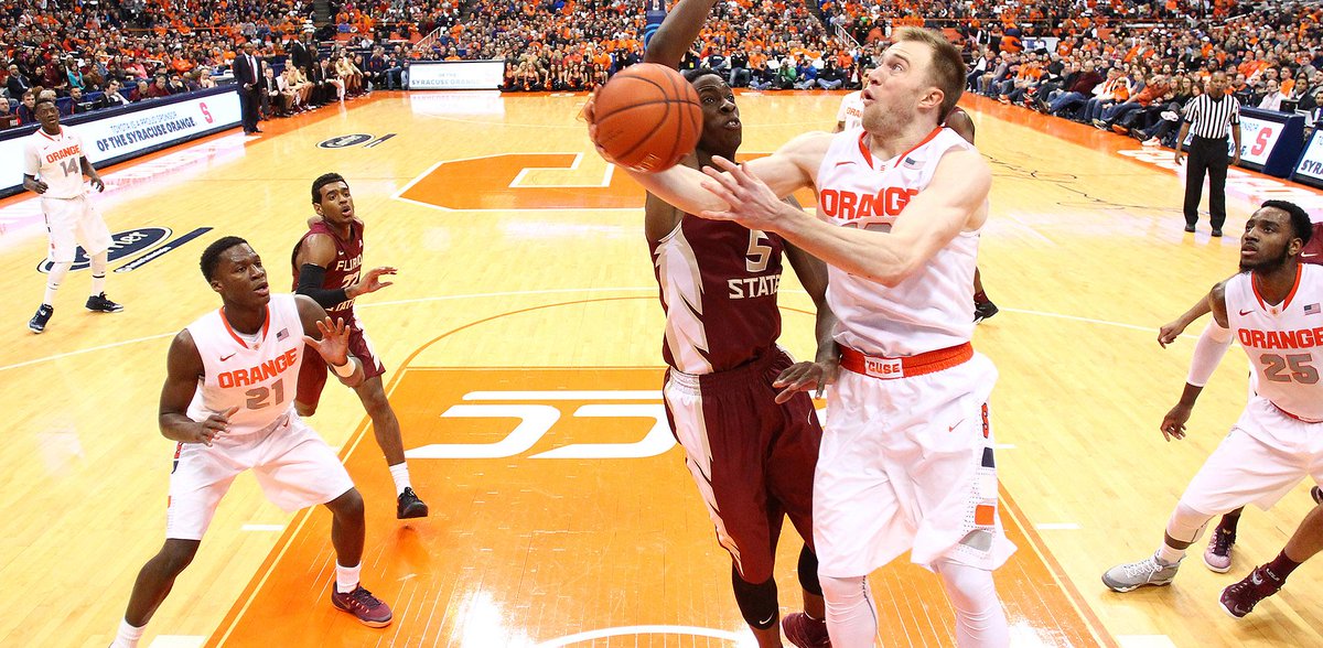 Cuse_MBB's tweet photo. .@TCooney10 finished with a season-high 28 points &amp; was 7-of-11 from 3-point range in tonight's win vs FSU #CuseMode http://t.co/izvRWSa6P9