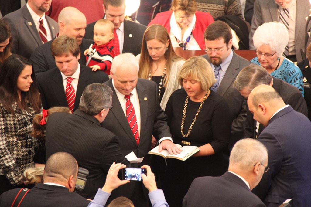 DrTerryAJohnson's tweet photo. Thanks to all who stood with me at my swearing in: family friends and supporters. Ready for the new General Assembly! http://t.co/u41a7Ya7nB