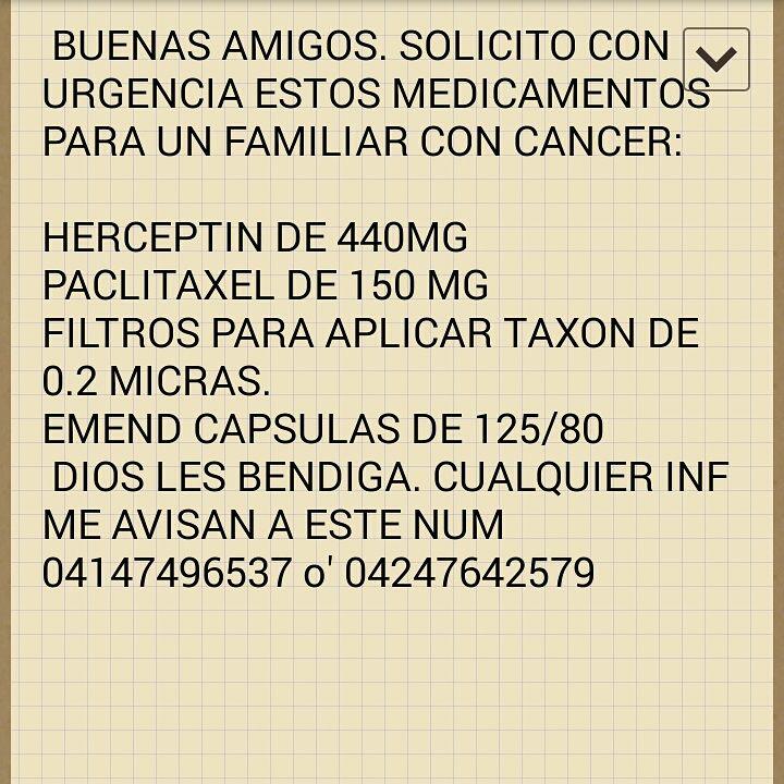 jesus29perez's tweet photo. @NoticiasTRT Si alguno sabe de personas u organizaciones que me puedan donar esos medicamentos ayundeme d corazon http://t.co/SOuHMA0ADi