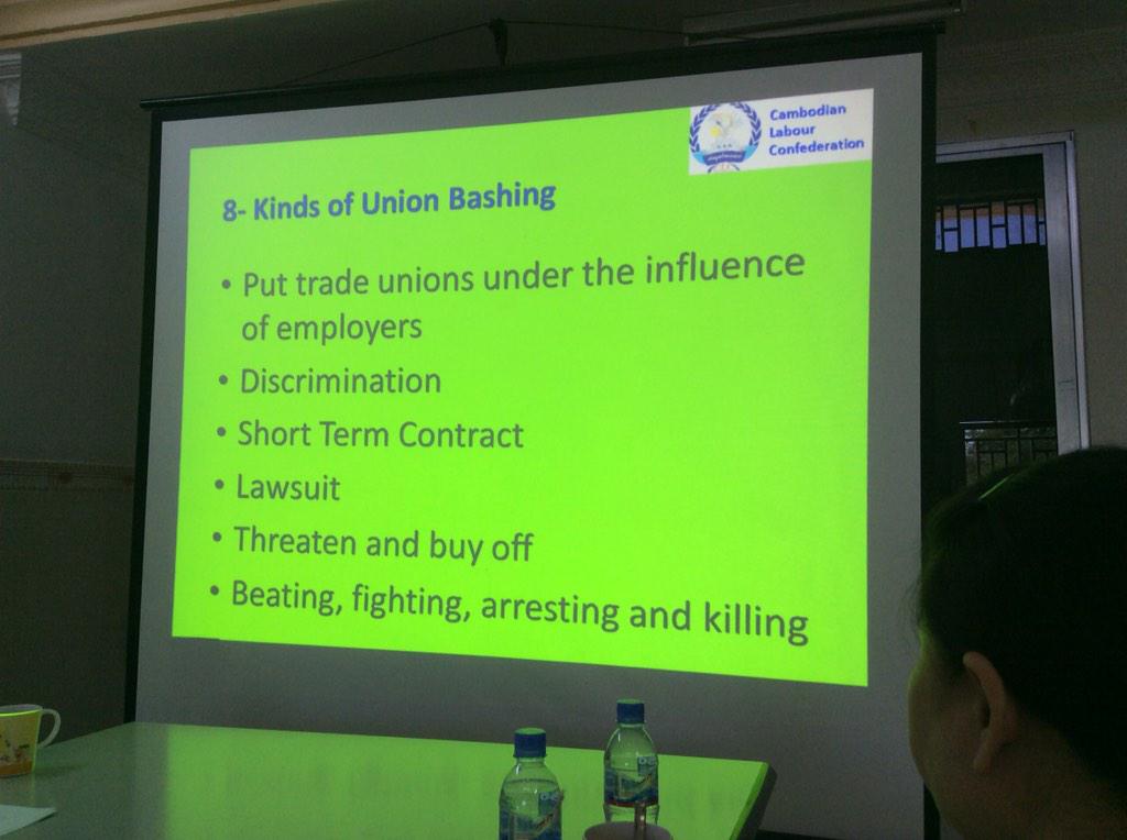 Hoe je vakbonden en hun leden in Cambodja onder de duim houdt <a href="/CNV_Internat/">CNV Internationaal</a> #cnv