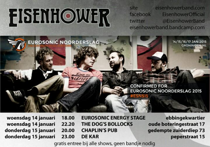 Het is bijna zover: @ESNSnl staat voor de deur. Woe. en do. kan je ons 4 keer zien! Nu al een succes. Tot dan!