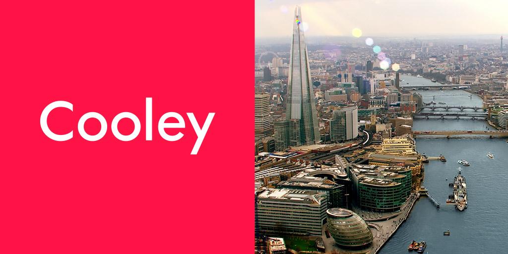 Cooley lands in London. Law + Innovation + Opportunity. Learn more here: cooley.com/files/uploads/…
 #CooleyLondon
