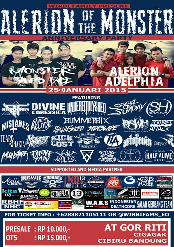 Next show: #AlerionOfTheMonster | January 25, 2015 | more info: @WirbiFams_EO.