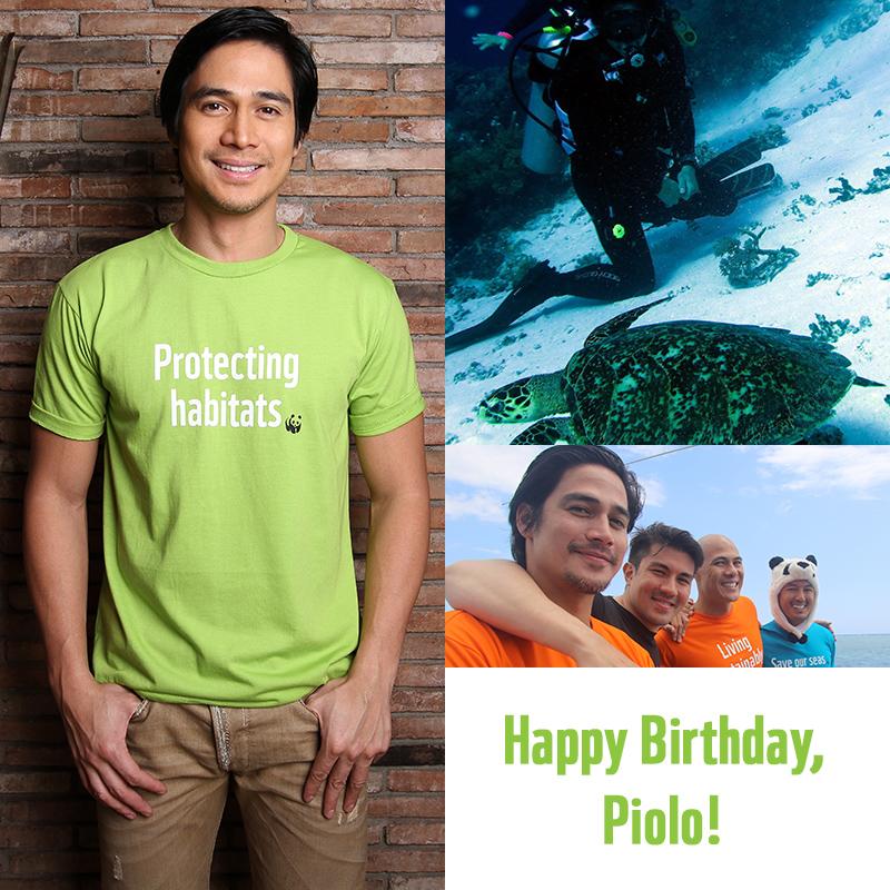 Join us in greeting WWF Environmental Steward Piolo Pascual a happy birthday! 