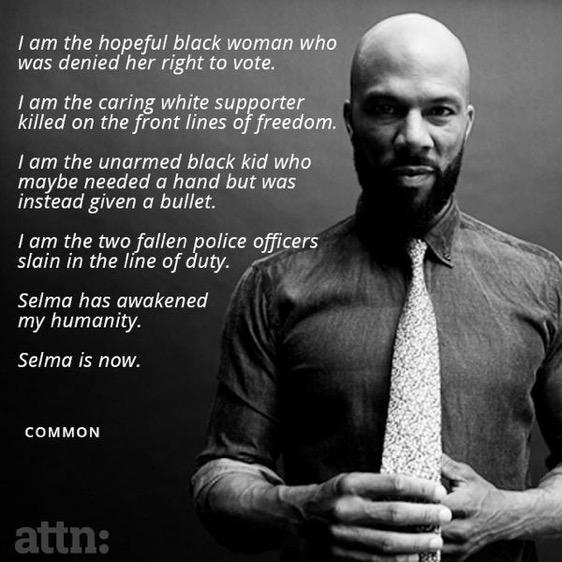 I loved this acceptance speech @common #GoldenGlobes